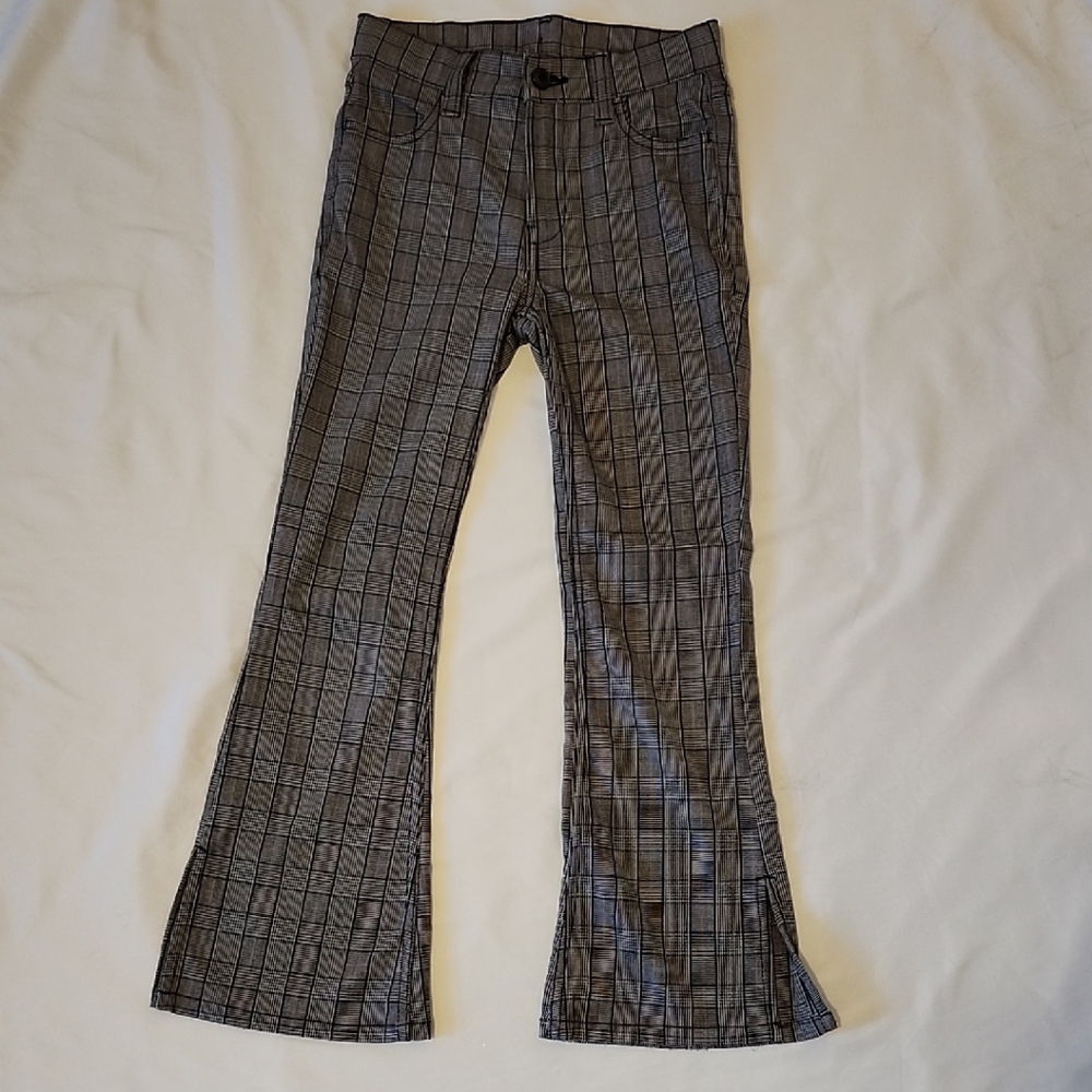 Size 8 Black and White Houndstooth Pants